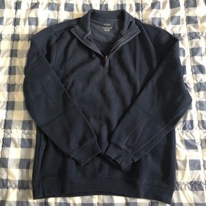 Men’s van heusen quarter zip sweater